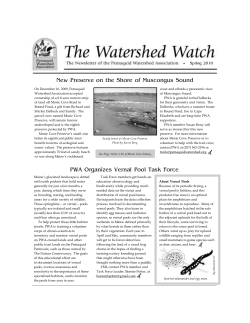 Spring 10 Newsletter.pub - Pemaquid Watershed Association