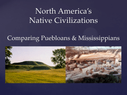 North America Native Civilizations Comparison: Anasazi and