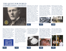 Rotary and Peace - Rotarian Action Group for Peace