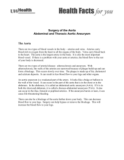 Surgery of the Aorta