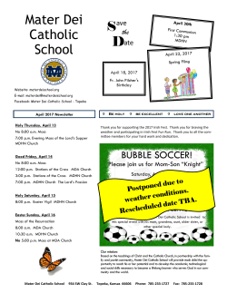 April - materdeischool.org.