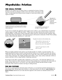 Friction - The Book of Phyz