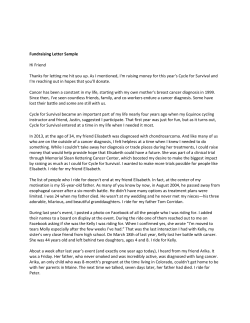 here - Colon Cancer Canada