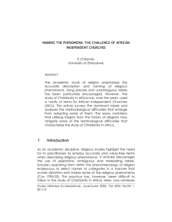 1 Introduction - Unisa Institutional Repository