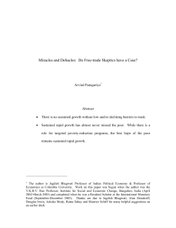 Miracles and Debacles: Do Free