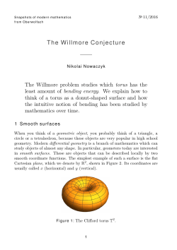 The Willmore Conjecture