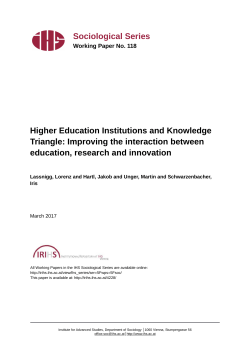 - IRIHS - Institut für Höhere Studien