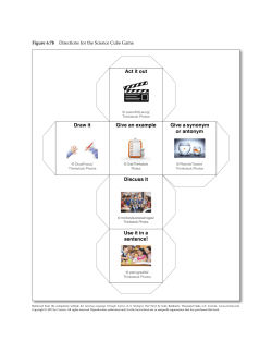 Use it in a sentence! Discuss it Give a synonym or antonym