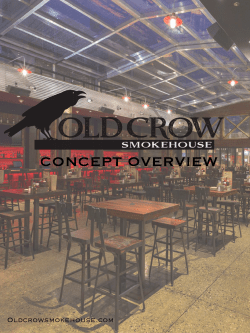 concept overview - Old Crow Smokehouse