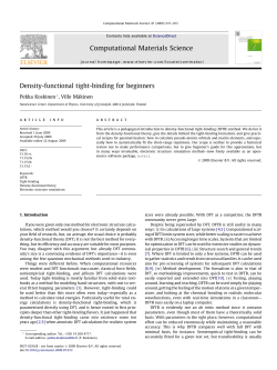 Density-functional tight
