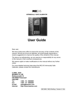 MC2-IS User Guide