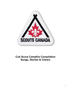 Cub Scout Campfire Song