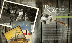 Rachel Peden Rediscovered