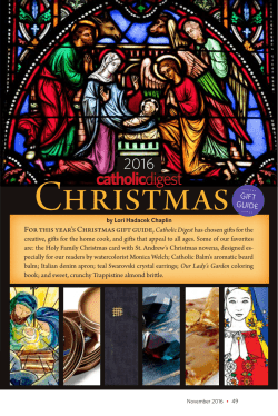 For this year`s Christmas gift guide,Catholic Digesthas