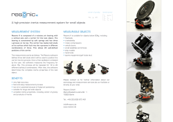 A high-precision inertia measurement system for small objects