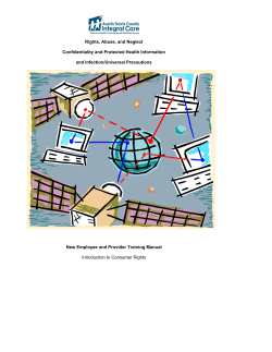 Rights, Abuse, and Neglect Confidentiality and
