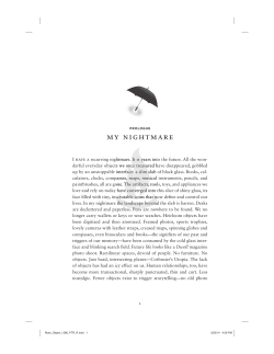 my nightmare - Enchanted Objects