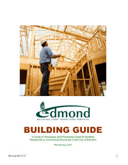 building guide - City of Edmond