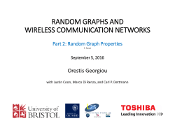 Random Graph Properties