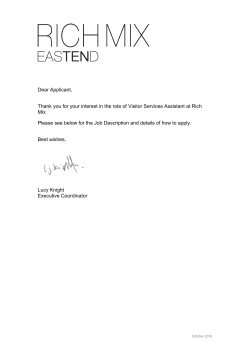 It has been recognised that for the Fresh concept to be a