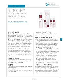 NU SKIN 180&deg;&reg;