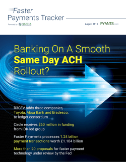 Faster - Same Day ACH