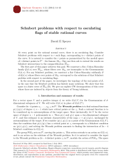 Schubert problems with respect to osculating flags of stable rational