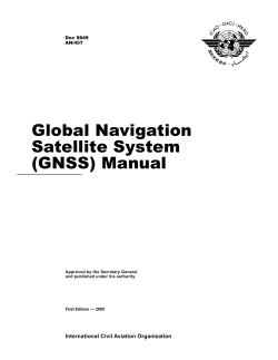 Global Navigation Satellite System (GNSS) Manual