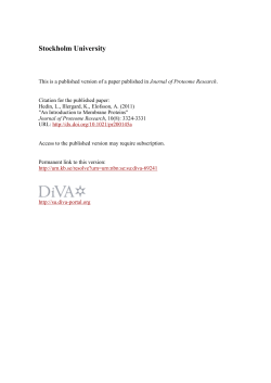 An Introduction to Membrane Proteins