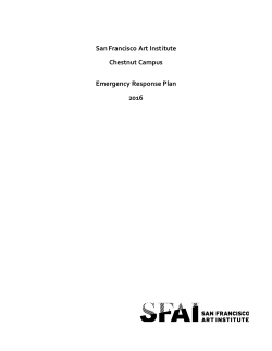 800 Chestnut Emergency Response Plan