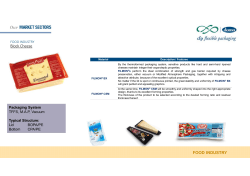 Block Cheese FOOD INDUSTRY