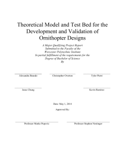 Theoretical Model and Test Bed for the Development