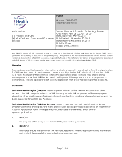 Page 1 of 6 POLICY Number: 7311-25