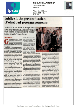 Jubilee is the personification of what bad governance means