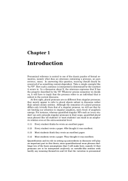 Chapter 1: Introduction