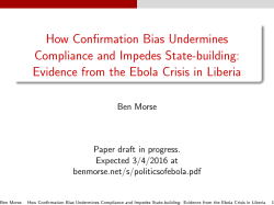 How Confirmation Bias Undermines Compliance and Impedes State