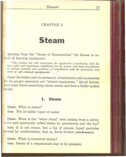 1. Steam - Heating Help