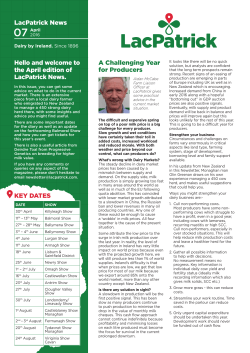 the Newsletter