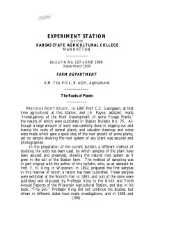 SB127 1904 The Roots of Plants - K