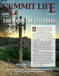 FOR WHOM THE CELL TOLLS - Summit Mobile Community