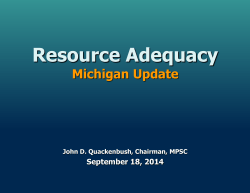 Michigan Presentation