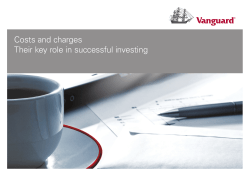 approach to costs and charges.