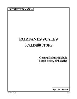 Exploded View - Fairbanks Scales