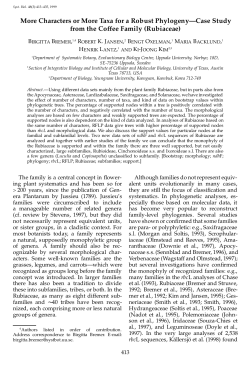 More Characters or More Taxa for a Robust Phylogeny