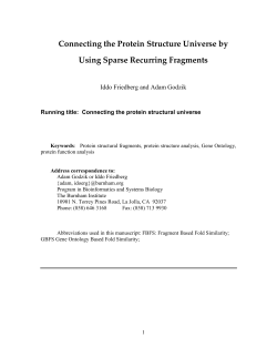 Connecting the Protein Structure Universe by Using