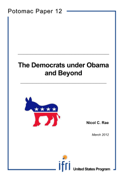 The Democrats under Obama and Beyond