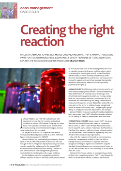 cash management - Association of Corporate Treasurers