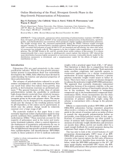 Online Monitoring of the Final, Divergent Growth Phase in the Step