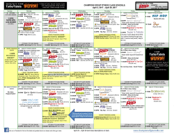 5:30PM Super 6 Tabata Turbo/Tabata 9:15AM Kickboxing Turbo