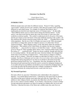 Literature Can Heal Me - University of Houston